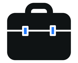 businessman bag icon,doctor bag icon vector illustration