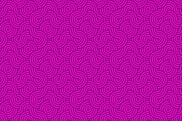 Vector background - geometric pattern of Japanese waves