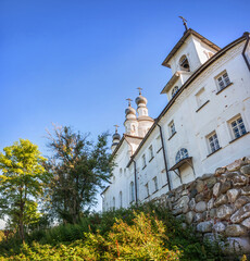Temple in the Golgovo-Crucifixion skete on Mount Golgotha on Anzer Island (Solovetsky Islands)