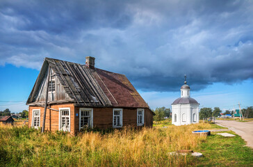 The abandoned house and chapel of Metropolitan Philip on the Solovetsky Islands