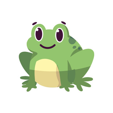 Isolated cartoon of a toad - Vector illustration