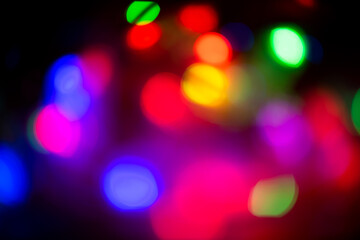 abstract background with lights, abstract Christmas lights, Christmas lights, bokeh lights colourful lighting in the dark