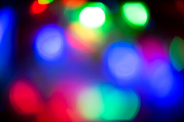 abstract background with lights, abstract Christmas lights, Christmas lights, bokeh lights colourful lighting in the dark