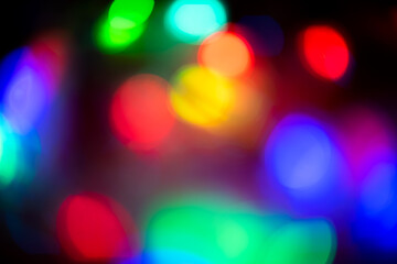 abstract background with lights, abstract Christmas lights, Christmas lights, bokeh lights colourful lighting in the dark