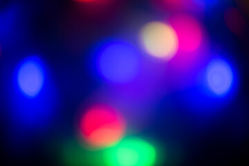 abstract background with lights, abstract Christmas lights, Christmas lights, bokeh lights colourful lighting in the dark