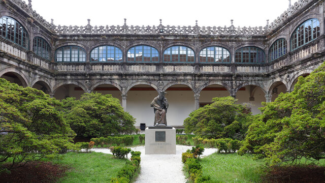 Colegio de Santiago Alfeo, Pazo de Fonseca, Santiago de Compostela, Galicia, Espa&ntilde;a