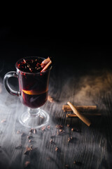 drink, tea, glass, cup, coffee, beverage, hot, food, brown, mug, alcohol, breakfast, espresso, wine, cafe, red, black, cinnamon, bar, closeup, white, liquid, beer, christmas, table