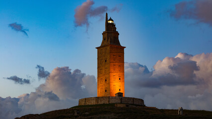 Torre de Hércules, La Coruña, Galicia, España