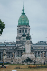 Fototapeta na wymiar Argentina - Congreso de la nación
