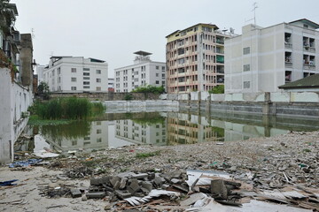 inner city wasteland