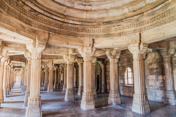 Saher Ki Masjid mosque in Champaner historical city, Gujarat state, India