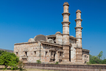 Kevda Masjid mosque in Champaner historical city, Gujarat state, India