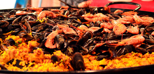 Paella de mariscos