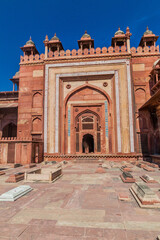 Tombs in the ancient city Fatehpur Sikri, Uttar Pradesh state, India
