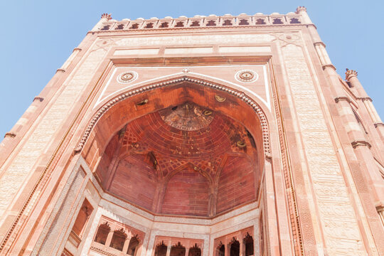 Buland Darwaza (Victory Gate) of the ancient city Fatehpur Sikri, Uttar Pradesh state, India