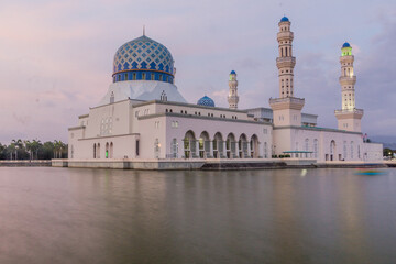 Obraz premium Kota Kinabalu City Mosque, Sabah, Malaysia