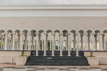 Archway of Omar Ali Saifuddien Mosque in Bandar Seri Begawan, capital of Brunei