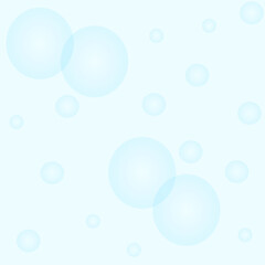 Light blue background with balloons. You can use it as a template for decorating walls, Wallpaper, postcards, and covers.