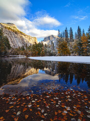 First Snow in Yosemite National Park