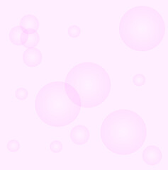 Light pink background with balloons. You can use it as a template for decorating walls, Wallpapers, postcards, and covers. Gradient.