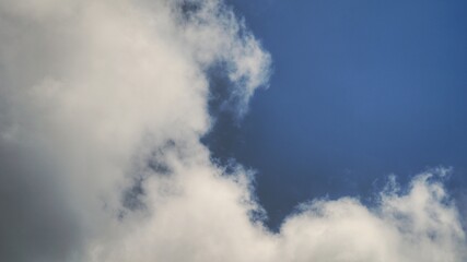 blue sky with clouds