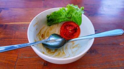 bowl of fresh salad
