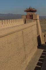 Walls of Jiayuguan Fort, Gansu Province, China © Matyas Rehak