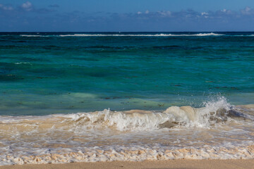 Turquoise sea at Bavaro beach, Dominican Republic