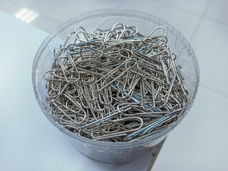 Steel paper clip