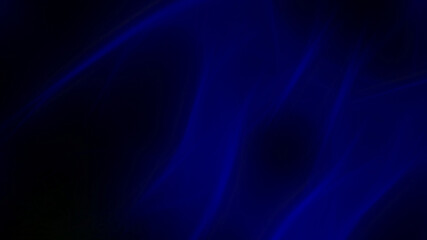 Fototapeta premium Abstract dark background with blue highlights and creases