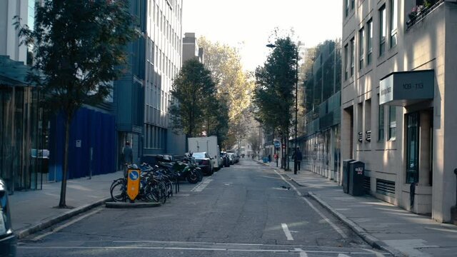 Fitrzroy Street in central London, fitzovia.