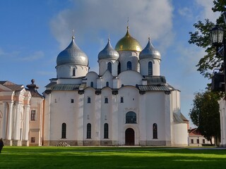 Fototapeta na wymiar 09.2019 Мое путешествие в Великий Новгород