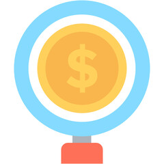 
Dollar Flat Vector Icon
