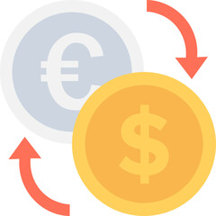 
Dollar Flat Vector Icon
