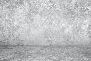 plaster wall, grey background
