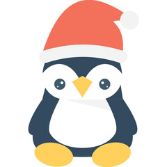 
Penguin Flat Vector Icon
