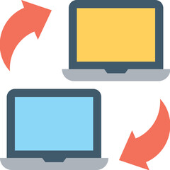 

Networking Flat Vector Icon
