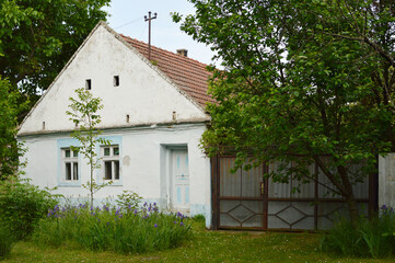 Fototapeta na wymiar traditional old house in Vojvodina