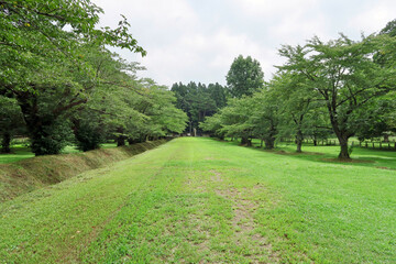 小岩井農場の廃線跡