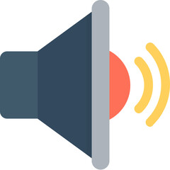 
Editable trendy style of loudspeaker icon
