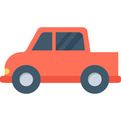 
Car Flat vector Icon
