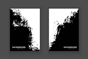 Vector cover book,flyer grunge brush texture background.