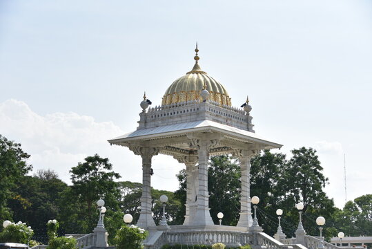 Statue of Chamarajendra Wodeyar, Mysore, Karnataka, India
