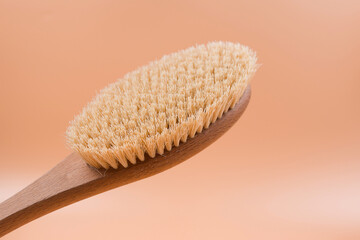 Anti Cellulite wooden body brush for dry massage