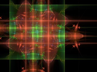 Imaginatory fractal background Image