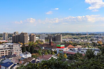 Obraz premium 若葉台の街並み（東京都稲城市）