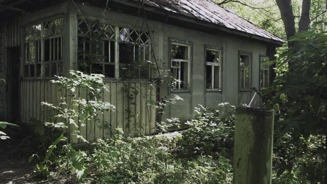 Derelict house, Zalissya, Chernobyl 