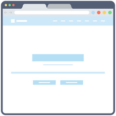 Web Interface Vector 