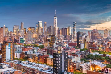 Abwaschbare Fototapete Lower Manhattan New York City © Kovcs