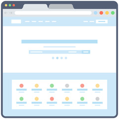 Web Wireframe Vector 